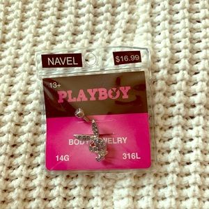 Playboy Purple Bunny Playboy Navel Jewlery